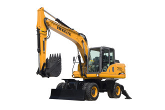 恒特轮式挖掘机图库 工程机械的卓越风采